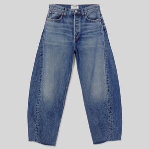 Agolde Luna High-Waisted Pieced Taper Jeans